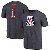 Arizona Wildcats Fanatics Branded Navy Greatest Dad Tri Blend T-Shirt,baseball caps,new era cap wholesale,wholesale hats